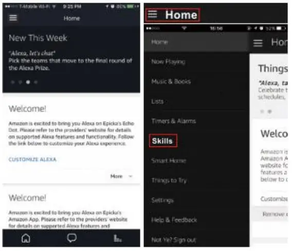 FLINQ Smart Starry Sky Projector - search button next