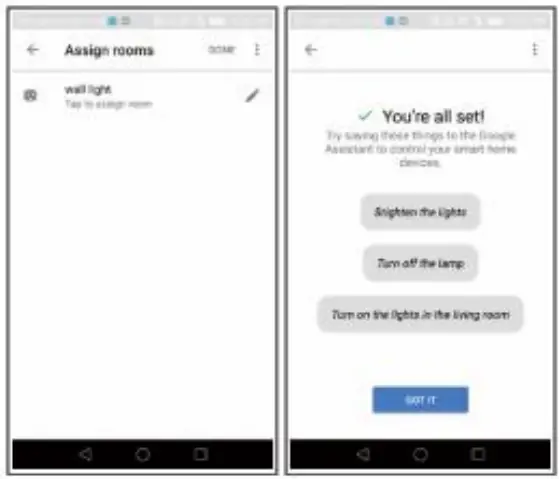 FLINQ Smart Starry Sky Projector - turn off wall light