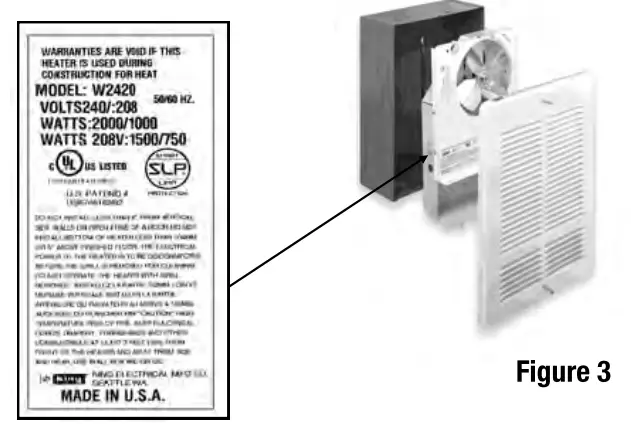 king WSC Outdoor Rated Surface Mount Heater 2