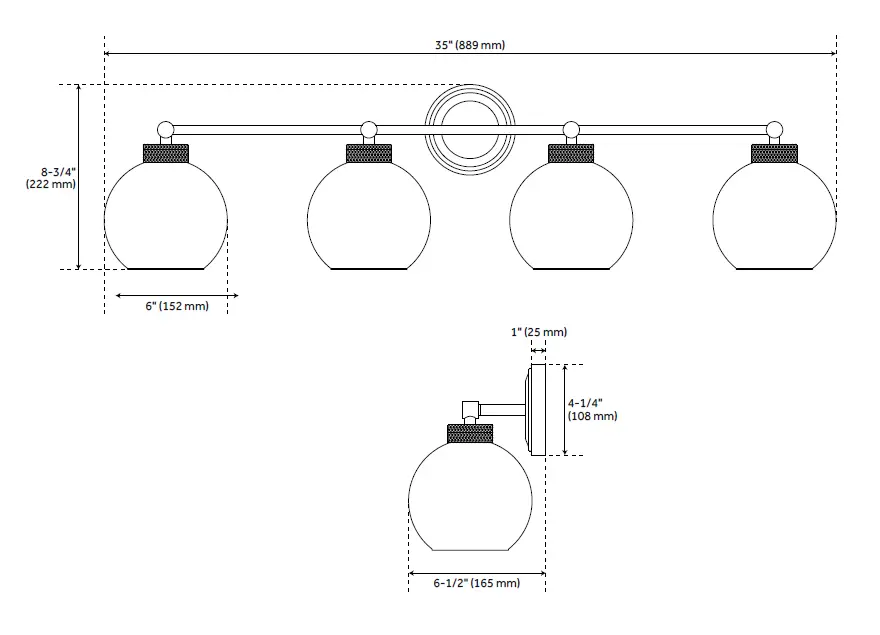 Signature-Hardware-953486-35-in-4-Light-Brushed-Gold-Modern-Contemporary-Vanity-Light-FIG-1