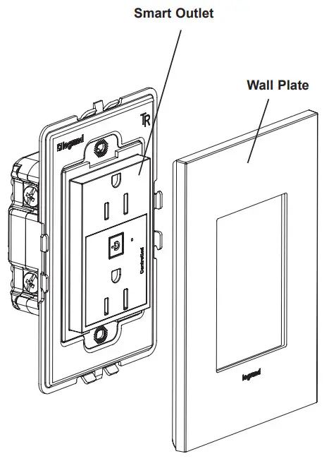 legrand WNAR153 Adorne 15A Smart Outlet - Fig