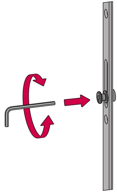 Contact pressure regulation with mushroom heads