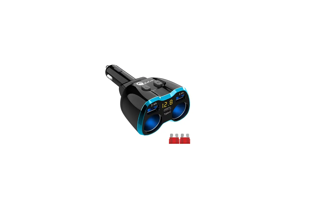Qidoe C46 Usb C Car Charger And Splitter Adapter User Manual