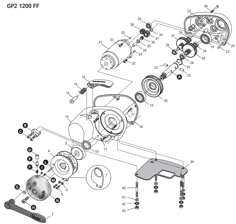 Quick GP2 500 GP2 500 Windlass - fig 8