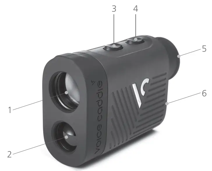VOICE CADDIE L4 Golf Laser Rangefinder with Slope- fig1
