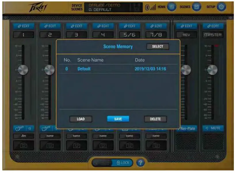 PEAVEY LN1263 Column Array Portable PA System - Scene Storage