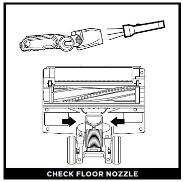 CHECK FLOOR NOZZLE