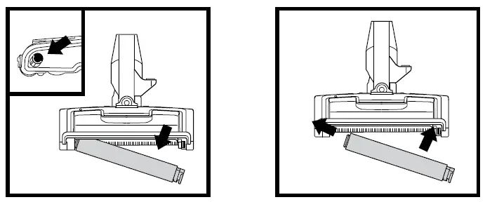 CLEANING THE SOFT ROLLER