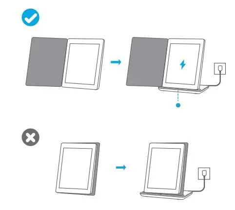 ANKER A2526HF1 Wireless Charging Dock User Guide - Charge with flip