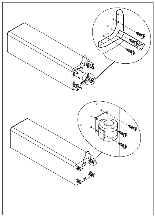 SUNDIRECT Tower1000-Pro Smart Wifi Infrared Heater -Mounting
