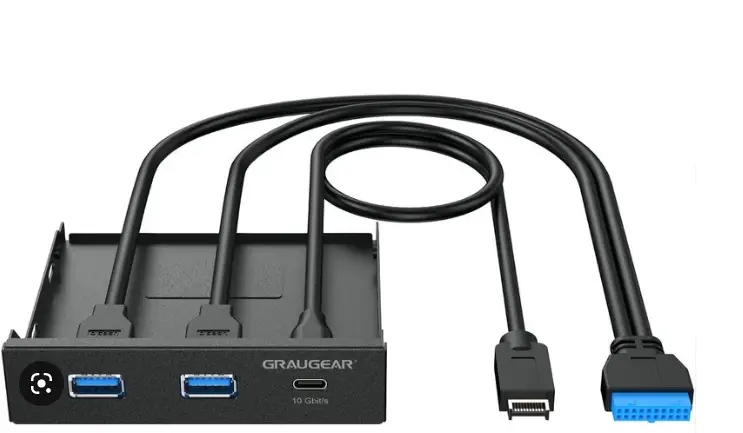 GRAUGEAR G-MP01CR Multi Front Panel with USB Hub and Card Reader