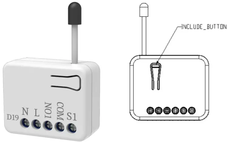 Philio Tech PAD19 In-Wall Micro Dimmer Module