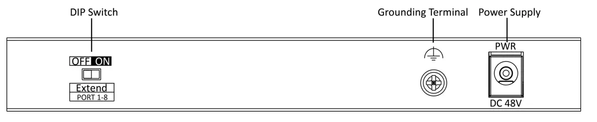 HIKVISION DS-3E0310HP-E 4-Port or 8-Port Unmanaged PoE Switch - figure 4