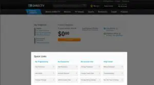 How do I manage my directv.com account settings DirecTV