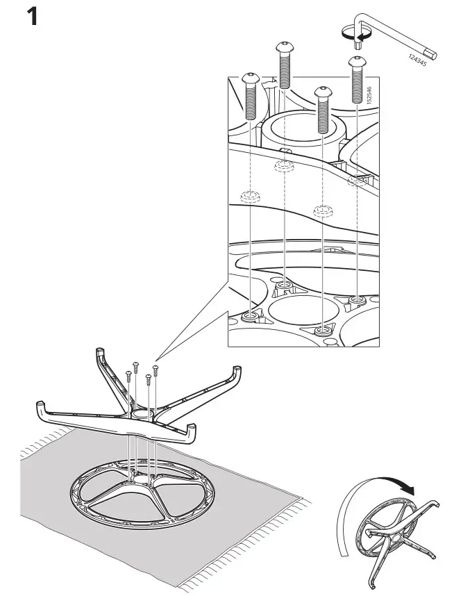 IKEA LIDKULLEN - Installation 1