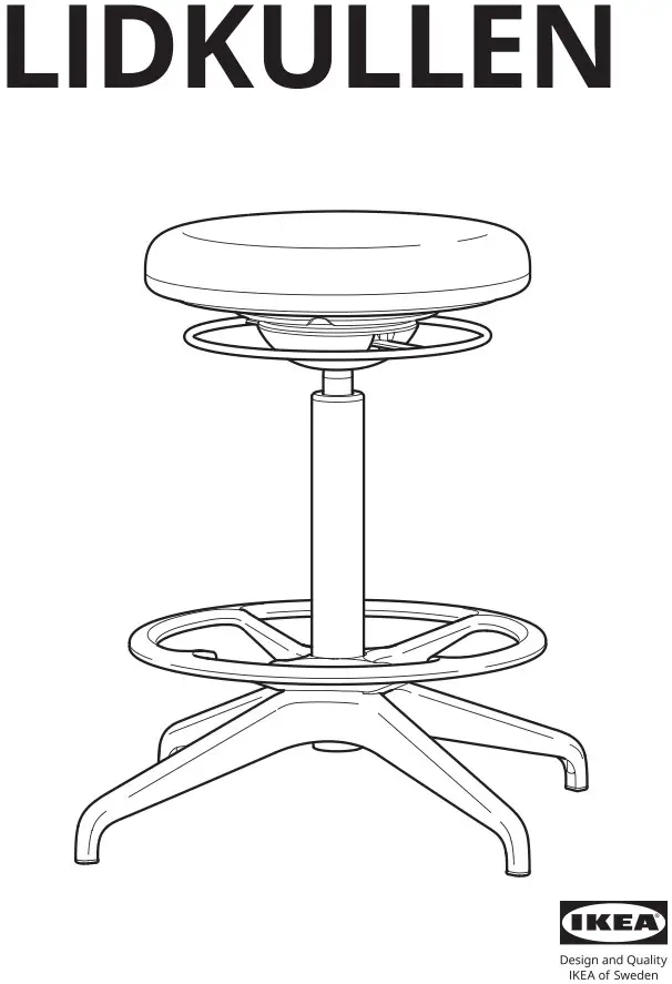 IKEA LIDKULLEN Instructions