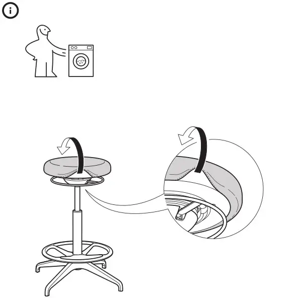 IKEA LIDKULLEN - Seat Covers