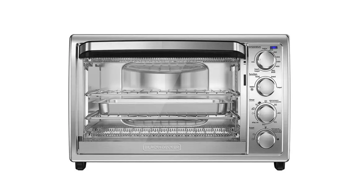 Black Decker Convection Oven 9-slice Countertop To4304ss User Manual
