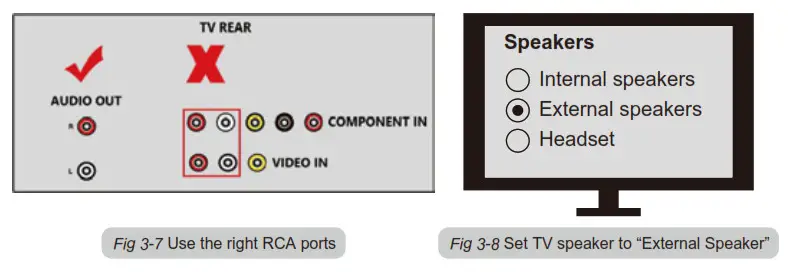 Avantree BTHT-4186 Bluetooth Transmitter and Headphone Set-External Speaker