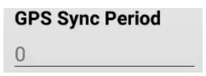GPS Sync Period