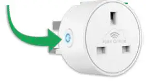 Ajax Online Smart WiFi Plug Smart Life- blinks fast