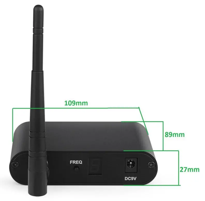 techtop IL80T Professional HIFI Silent Disco Transmitter - figure 1