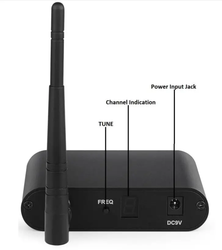 techtop IL80T Professional HIFI Silent Disco Transmitter - figure 2