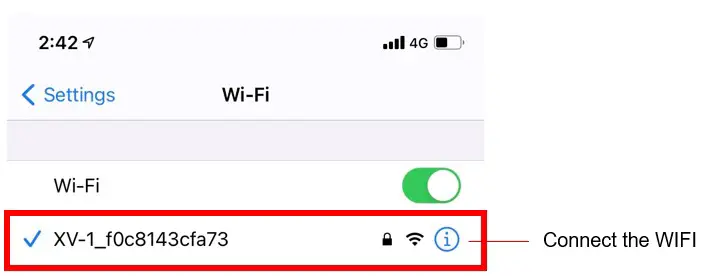 TECHALOGIC XV 1 2k QHD Helmet Camera- Using the APP
