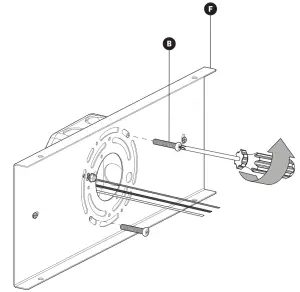 artika VAN-W-CCR Wavey LED Vanity Light-JMOUNTING BRAC