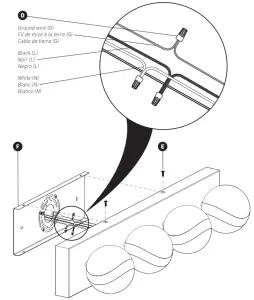 artika VAN-W-CCR Wavey LED Vanity Light-JWIRE CONNE