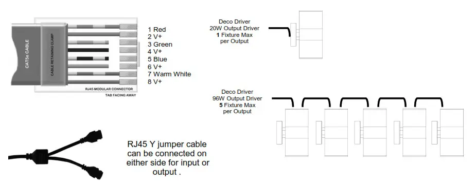 MEGA LITE DECO Sconce Q20 Wall Light- Main Power Connection