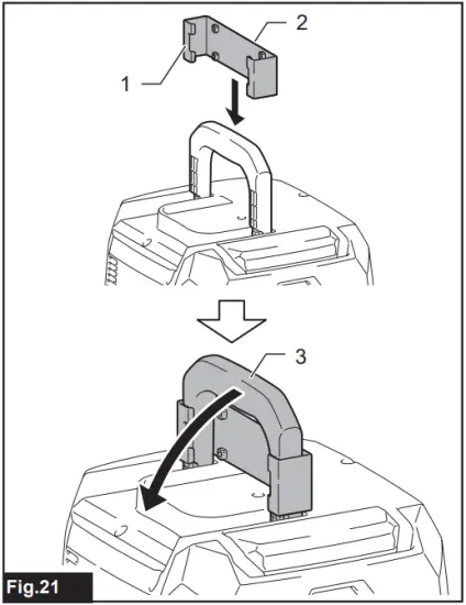 Installing MAKPAC adapter