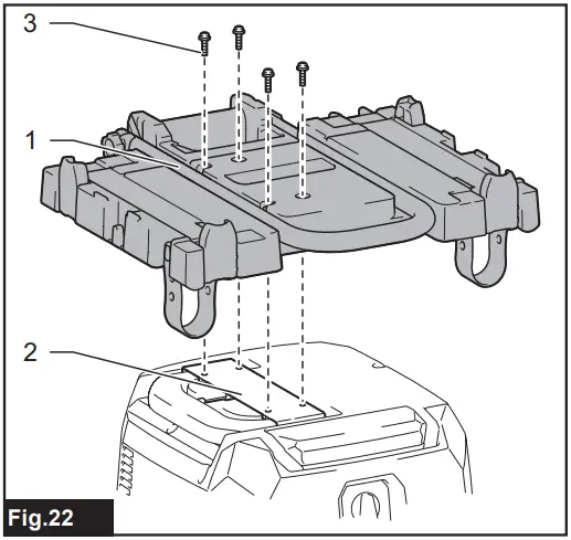 Installing MAKPAC adapter