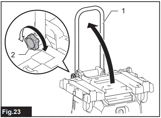 Installing MAKPAC adapter