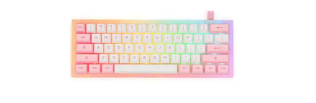 Akko Acrylic 64 Rgb Wired Mechanical Keyboard User Manual