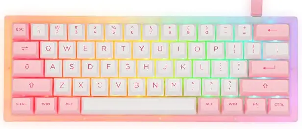 AKKO Acrylic 64 RGB Wired Mechanical Keyboard