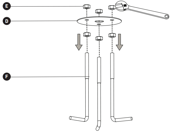 artika 36BOL DS MD Dark Sky Outdoor LED Bollard Light - CONCRETE