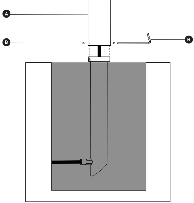 artika 36BOL DS MD Dark Sky Outdoor LED Bollard Light - FINAL INSTALLATION 1
