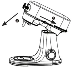 GE APPLIANCES G8MSAAS1RRS Stand Mixer - Appearance 12