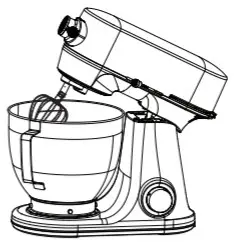 GE APPLIANCES G8MSAAS1RRS Stand Mixer - Appearance 9