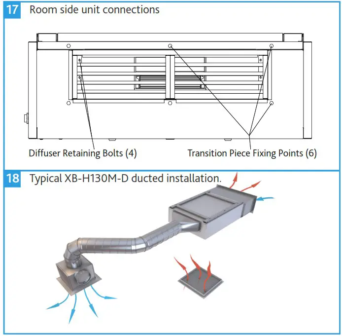 nuaire XB H Hybrid Ventilation - Ducting 1