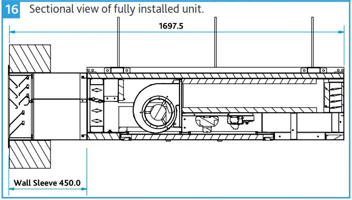 nuaire XB H Hybrid Ventilation - MECHANICAL INSTALLATION 10