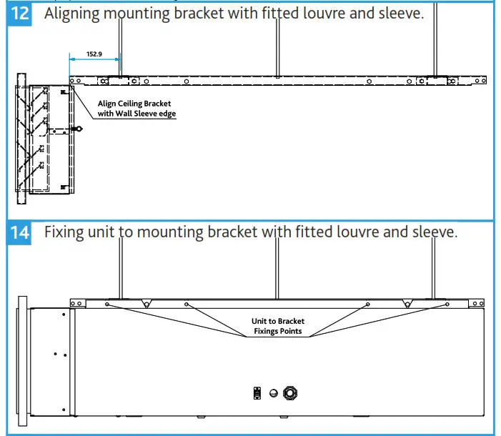 nuaire XB H Hybrid Ventilation - MECHANICAL INSTALLATION 7