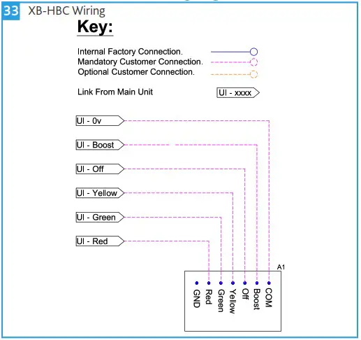 nuaire XB H Hybrid Ventilation - Wiring 8