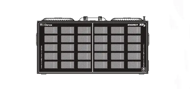 Idance Bluetooth Home Party Speaker With Synchronizing Disco Lights Instruction Manual