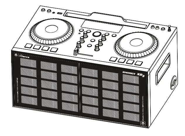 iDance XD3 main unit
