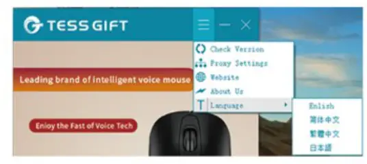 TESS GIFT TG02 AI Voice Mouse - app 2