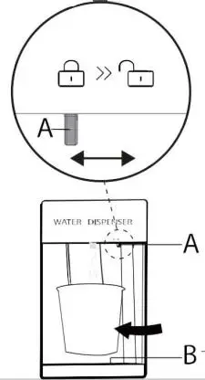 HOOVER ‎HSB508-S Side By Side Refrigerator-fig15