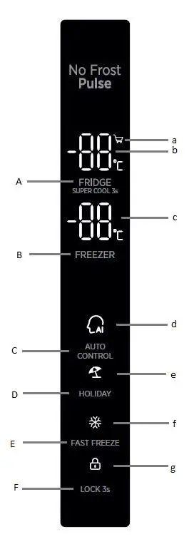 HOOVER ‎HSB508-S Side By Side Refrigerator-fig5