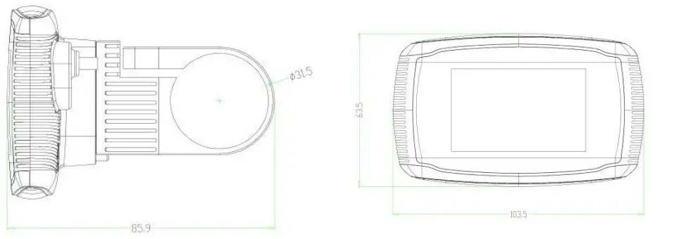 dmhc TC488 Ebike Parts Electric Bike LCD Display - fig1